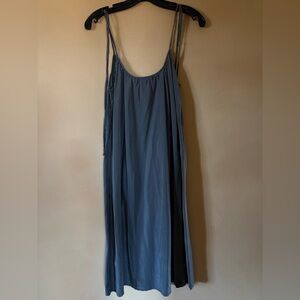 CP Shades Dress Cotton Silk Charcoal